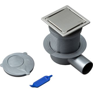 Душевой трап Logan L003-110 с решеткой Нержавеющая сталь